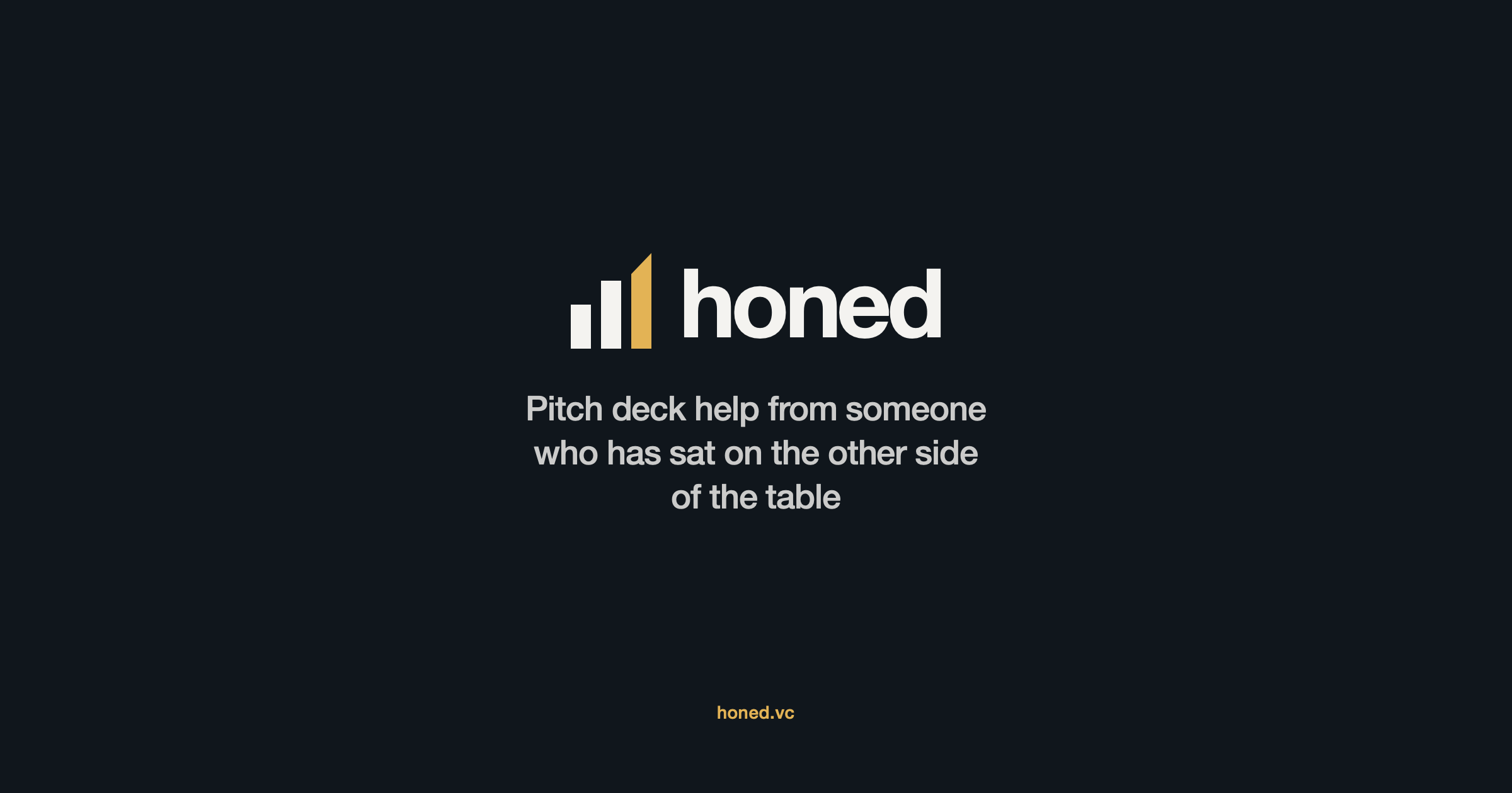 Honed