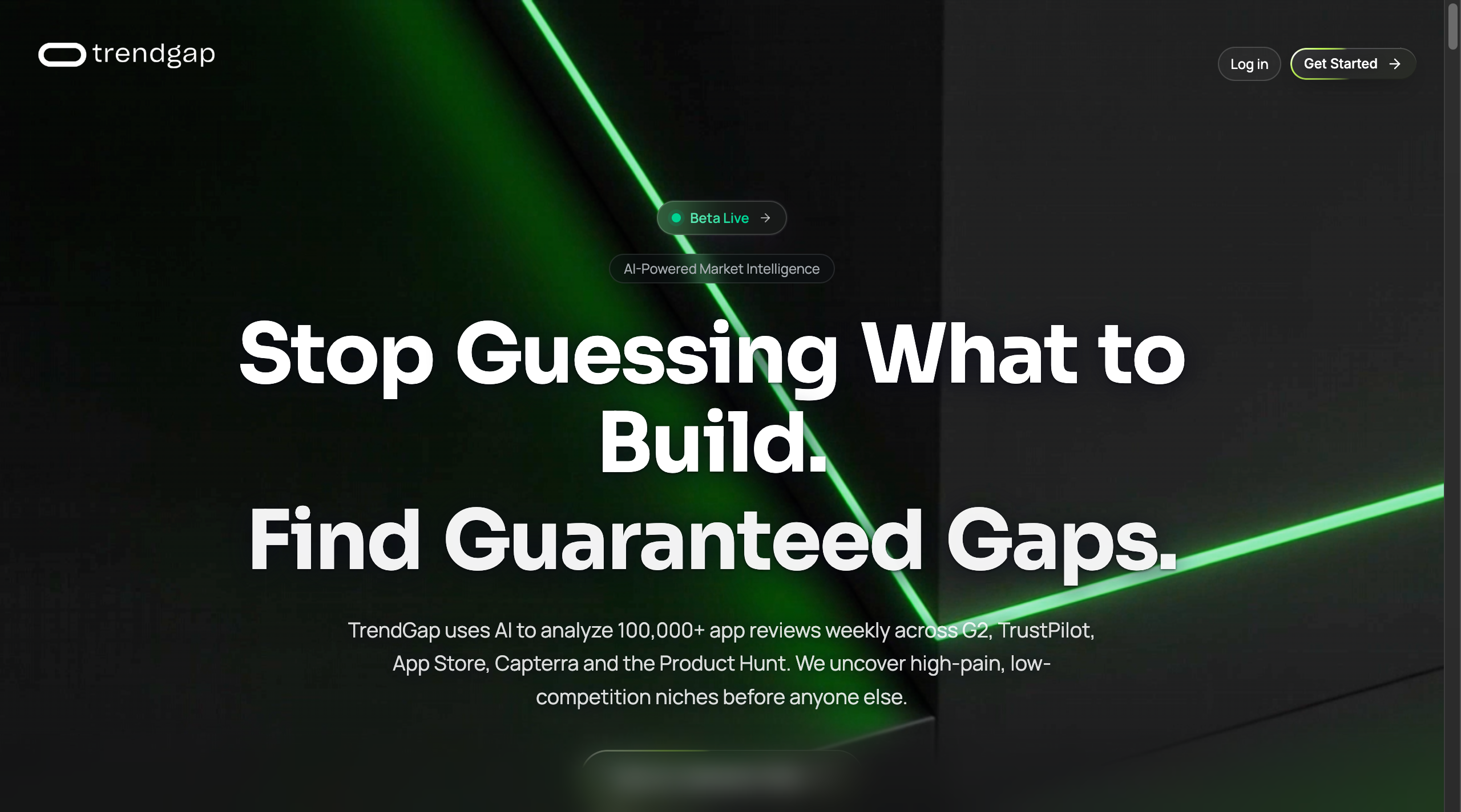 TrendGap screenshot 1